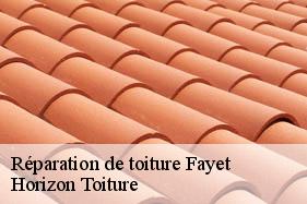 Réparation de toiture fayet-02100 Horizon Toiture