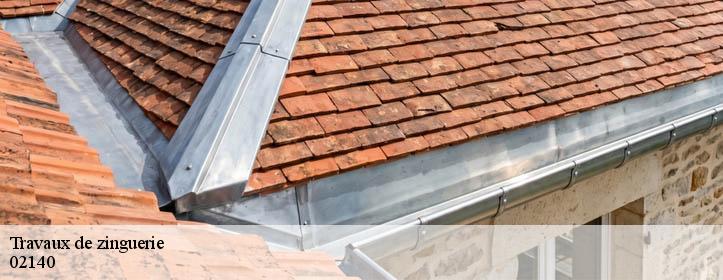 Travaux de zinguerie  02140