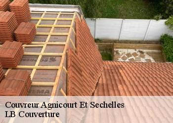 Couvreur  agnicourt-et-sechelles-02340 LB Couverture