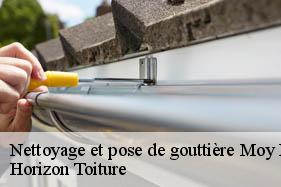Nettoyage et pose de gouttière moy-de-l-aisne-02610 Horizon Toiture