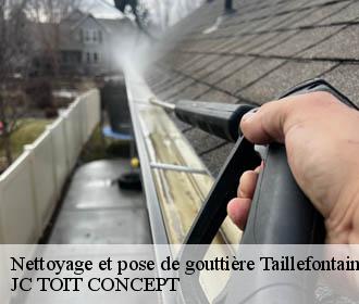Nettoyage et pose de gouttière  taillefontaine-02600 JC TOIT CONCEPT