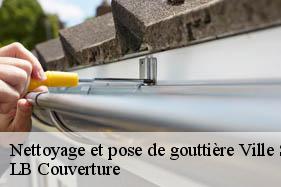 Nettoyage et pose de gouttière  ville-savoye-02220 LB Couverture