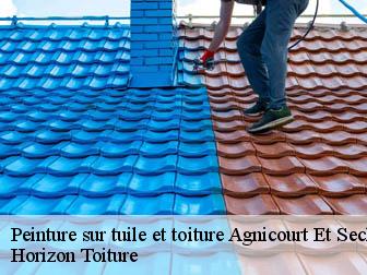 Peinture sur tuile et toiture