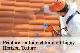 Peinture sur tuile et toiture  chigny-02120 LB Couverture