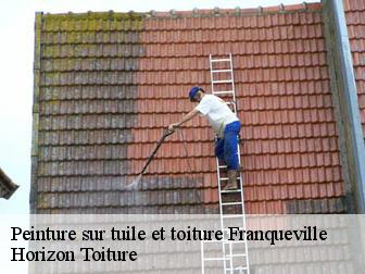 Peinture sur tuile et toiture  02140