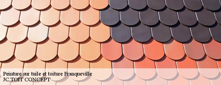 Peinture sur tuile et toiture  02140
