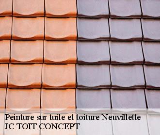 Peinture sur tuile et toiture  neuvillette-02390 JC TOIT CONCEPT