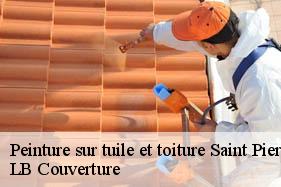 Peinture sur tuile et toiture  saint-pierre-les-franqueville-02140 LB Couverture