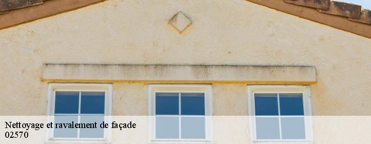 Nettoyage et ravalement de façade  02570