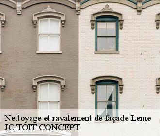 Nettoyage et ravalement de façade  leme-02140 JC TOIT CONCEPT