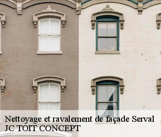 Nettoyage et ravalement de façade  serval-02160 JC TOIT CONCEPT