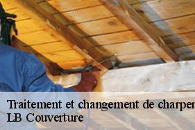 Traitement et changement de charpente  bancigny-02140 LB Couverture