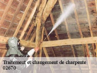 Traitement et changement de charpente