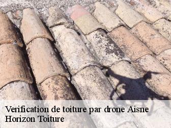 Verification de toiture par drone