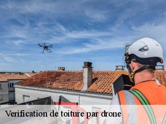 Verification de toiture par drone