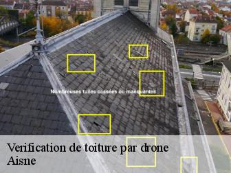 Verification de toiture par drone Aisne 