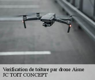 Verification de toiture par drone 02 Aisne  JC TOIT CONCEPT