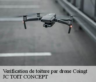 Verification de toiture par drone  coingt-02360 JC TOIT CONCEPT