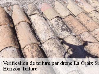 Verification de toiture par drone