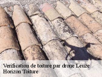 Verification de toiture par drone