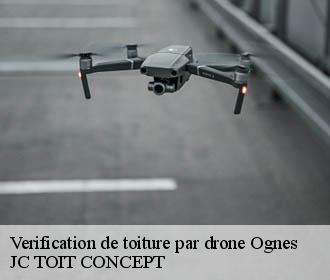 Verification de toiture par drone  ognes-02300 JC TOIT CONCEPT