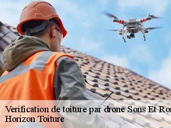 Verification de toiture par drone sons-et-roncheres-02270 Horizon Toiture