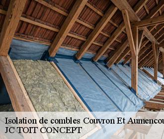 Isolation de combles  couvron-et-aumencourt-02270 JC TOIT CONCEPT