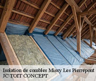 Isolation de combles  missy-les-pierrepont-02350 JC TOIT CONCEPT