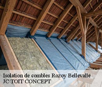 Isolation de combles  rozoy-bellevalle-02540 JC TOIT CONCEPT